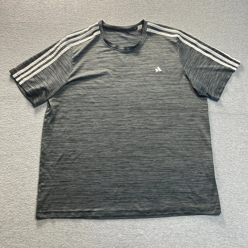 Adidas Training T-Shirt Mens Medium L Primegreen AEROREADY 3-Stripes Performance